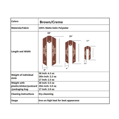 Brown/Crème Decorative Sun Design (c/o 2024 Limited Edition)