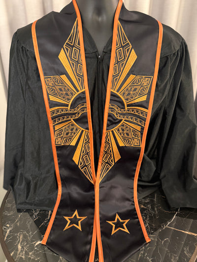 Black/Bronze Decorative Sun Design (c/o 2024)
